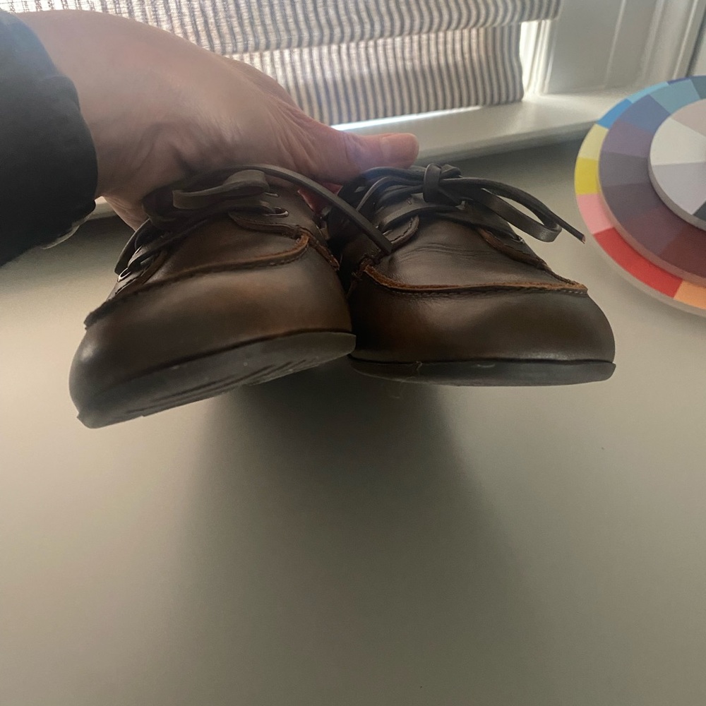 Steve Madden leather boat shoes - Picture 2 of 4